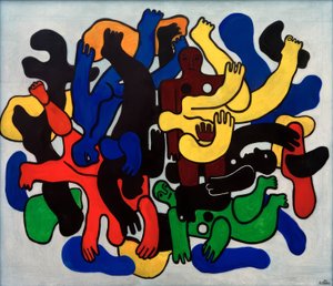 Subacquei neri da Fernand Leger