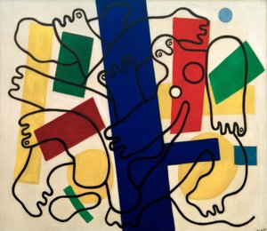 Due acrobati (subacquei) da Fernand Leger