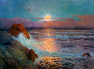 Tramonto sul mare, 1925