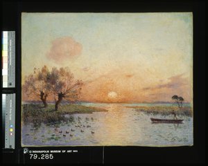 Lo stagno al tramonto (La Mare Au Coucher Du Soleil)