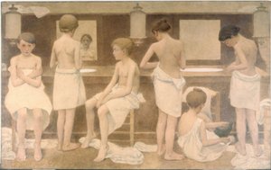 Les Petites Figurantes, tra il 1911 e il 1913 (olio su tela) da Fernand Pelez