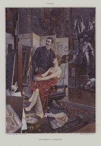 Interno dello Studio da Fernand de Cordova Pelez