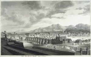Veduta del Forte Santiago a Manila da Fernando Brambila