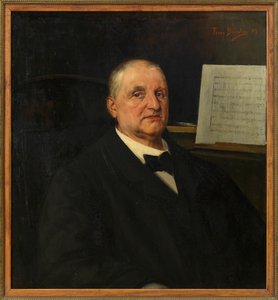Ritratto di Anton Bruckner da Ferry Bératon