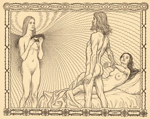 La sposa eterna, tavola 2, dal portfolio 