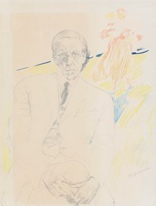 Autoritratto da Filipp Andreyevich Malyavin
