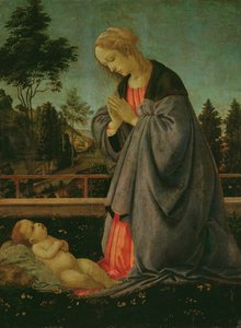 Adorazione del Bambino da Filippino Lippi