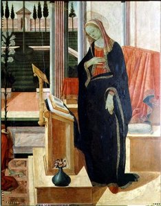 Annunciazione (dettaglio) da Filippino Lippi