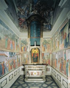 Italia, Firenze, Chiesa di Santa Maria del Carmine, Cappella Brancacci da Filippino Lippi