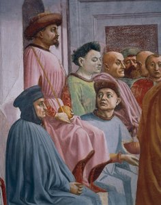 Miracolo di Teofilo (dettaglio) da Filippino Lippi