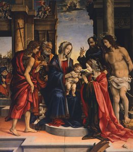 Matrimonio mistico di Santa Caterina d