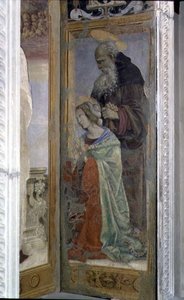 SS. Antonio e Lucia, (dettaglio) dal tabernacolo del Canto al Mercatale, 1498