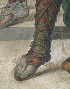 San Filippo che scaccia il drago dal tempio di Ieropoli di Filippino Lippi, (dettaglio) da Filippino Lippi