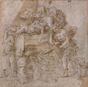 La morte di Meleagro, c1490s da Filippino Lippi