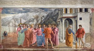 Il denaro del tributo da Filippino Lippi