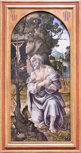 Il penitente san Girolamo da Filippino Lippi