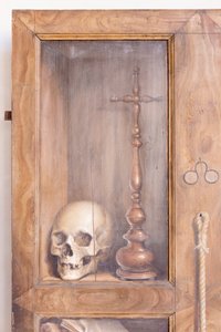 Dipinti a olio su muro e su tavola di Filippo Balbi, dettaglio da Filippo Balbi
