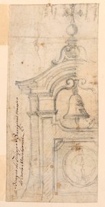 Progetto per un campanile da Filippo Barigioni