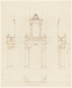 Cornice e telaio di una porta