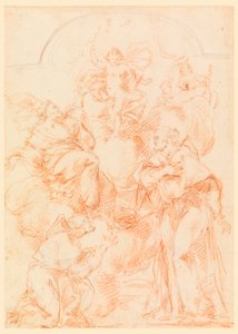 Disegno, studio per un dipinto d