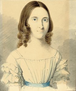 Ritratto di Christina Georgina Rossetti da Filippo Pistrucci