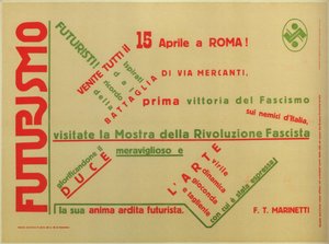 Futurismo, 1932 da Filippo Tommaso Emilio Marinetti