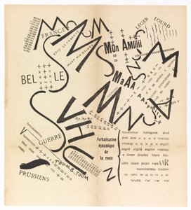 Parole consonanti vocali numeri in libertà. I paroliberi futuristi, 1915 da Filippo Tommaso Marinetti