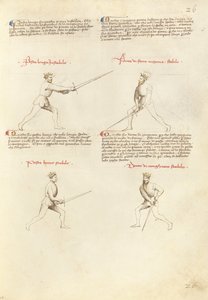 Combattimento con la spada da Fiore Furlan dei Liberi da Premariacco