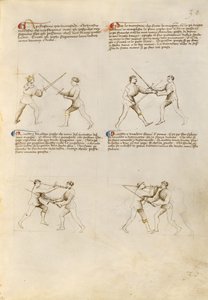 Combattimento con la spada da Fiore Furlan dei Liberi da Premariacco