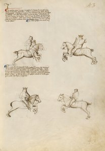 Combattimento equestre con la lancia da Fiore Furlan dei Liberi da Premariacco