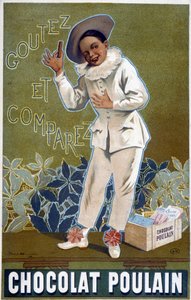 Pubblicità del Chocolat Poulain: "Assaggia e Confronta" da Firmin Bouisset