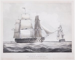 Navi americane n. 1, c.1845 da Fitz Henry (after) Lane