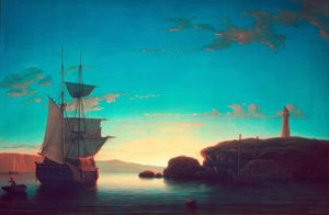 Faro a Camden, Maine da Fitz Henry Lane