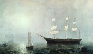 Nave Starlight, 1860 circa (olio su tela)