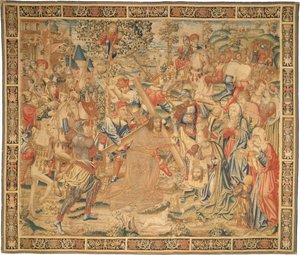 La processione al Calvario