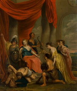 Dipinto allegorico della Giustizia
