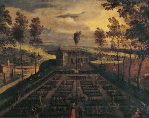 Un giardino italiano da Flemish School
