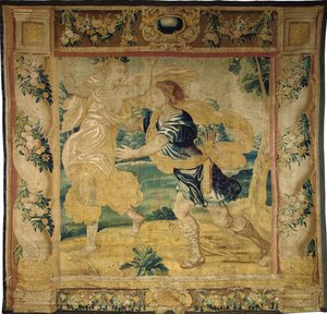 Arazzo mitologico di Bruxelles, metà del XVII secolo da Flemish School