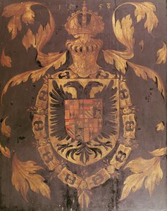 Stemma di Carlo V, Sacro Romano Imperatore, 1558