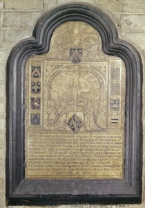 Epitaffio di François van Wychhuus, fine del XVI secolo da Flemish School