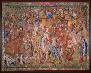 La virtù degli onori (dalla serie Moralità) da Flemish School