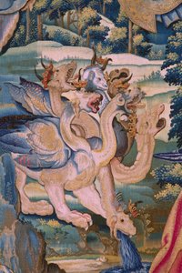 San Michele che sconfigge il drago (dalla serie L
