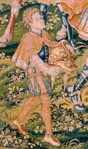 Serie Il Libro di Giuditta. La guerra arriva a Giuda. Quarto arazzo della serie. Manifattura Paesi Bassi, Bruxelles(?). Seconda metà del XVI secolo.