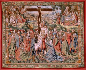 Serie La Passione di Cristo. La discesa dalla croce (secondo arazzo della serie)