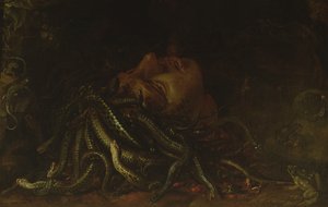 Testa di Medusa da Flemish School