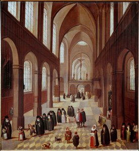 Vista interna della chiesa da Flemish School