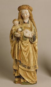 Madonna con Bambino, Scuola di Mechelen, c.1500 da Flemish School