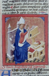 Pagina dalla Legenda Aurea, Bruges, c.1400-10 da Flemish School
