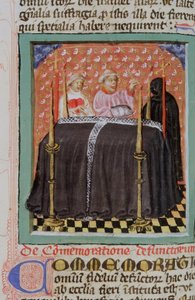 Pagina dalla Legenda Aurea, Bruges, c.1400-10 da Flemish School