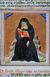 Pagina dalla Legenda Aurea, Bruges, c.1400-10 da Flemish School